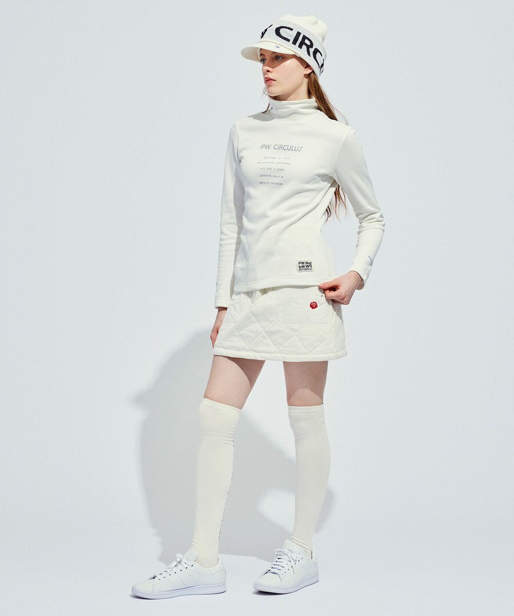 PW CIRCULUS 【あったか裏地/防寒】【WOMEN】モックネックカットソー 