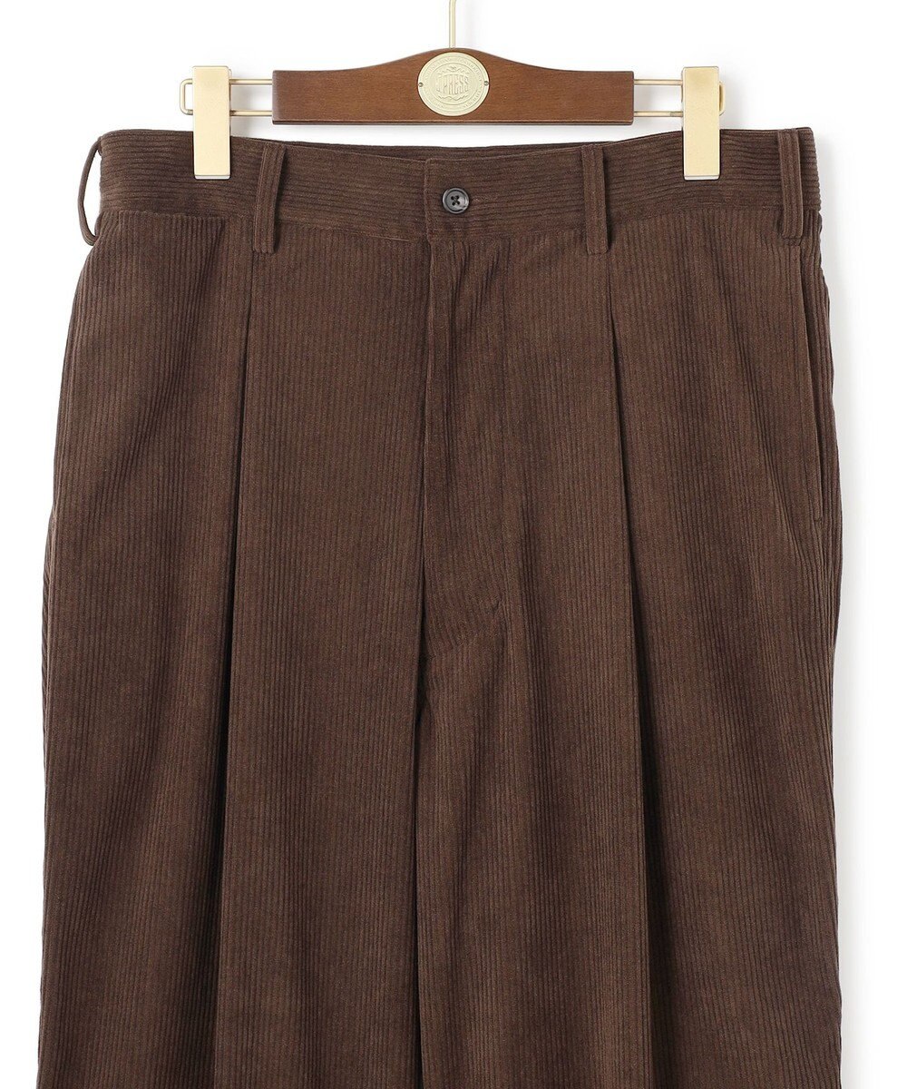 J.PRESS MEN 【WEB・一部店舗限定】トリコットコーデュロイ 1タックトラウザー 