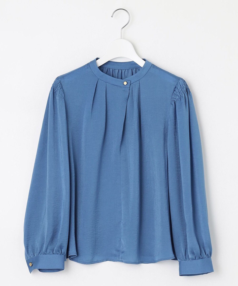 Feroux サテン ブラウス 