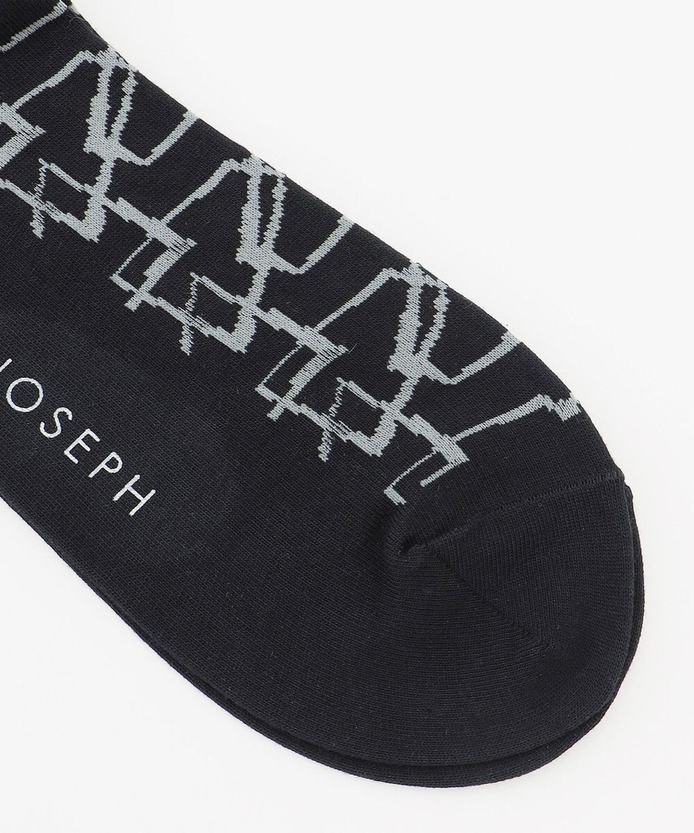 JOSEPH HOMME ジオメトリックライン　ソックス 