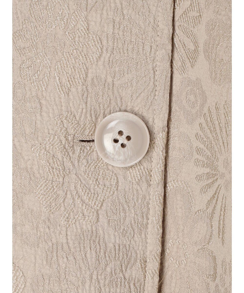 Green Parks ・ＥＬＥＮＣＡＲＥ　ＤＵＥ　ジャカードステンカラーコート 