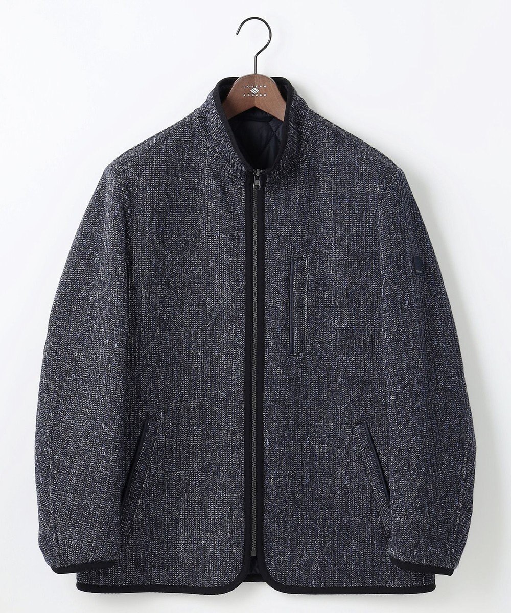 JOSEPH ABBOUD 【リバーシブル】ツィーディーフリースリバーシブル ブルゾン 