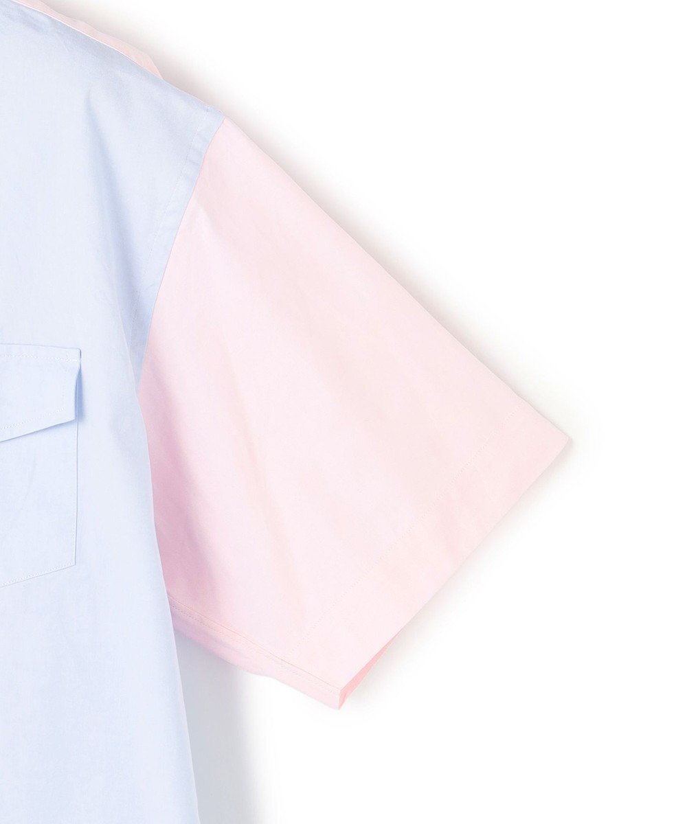 J.PRESS MEN 【J.PRESS ORIGINALS】【UNISEX】Crazy Oxford Half Sleeve Shirt / B.D. / Baggy-Fit 