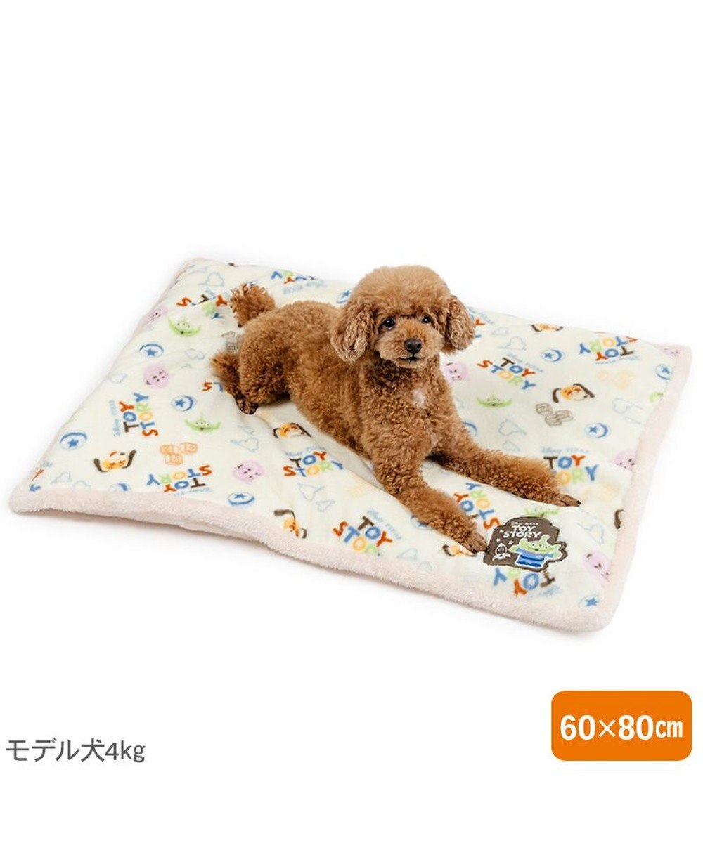 PET PARADISE ディズニー トイストーリー 遠赤外線 ボア マット 《総柄》 