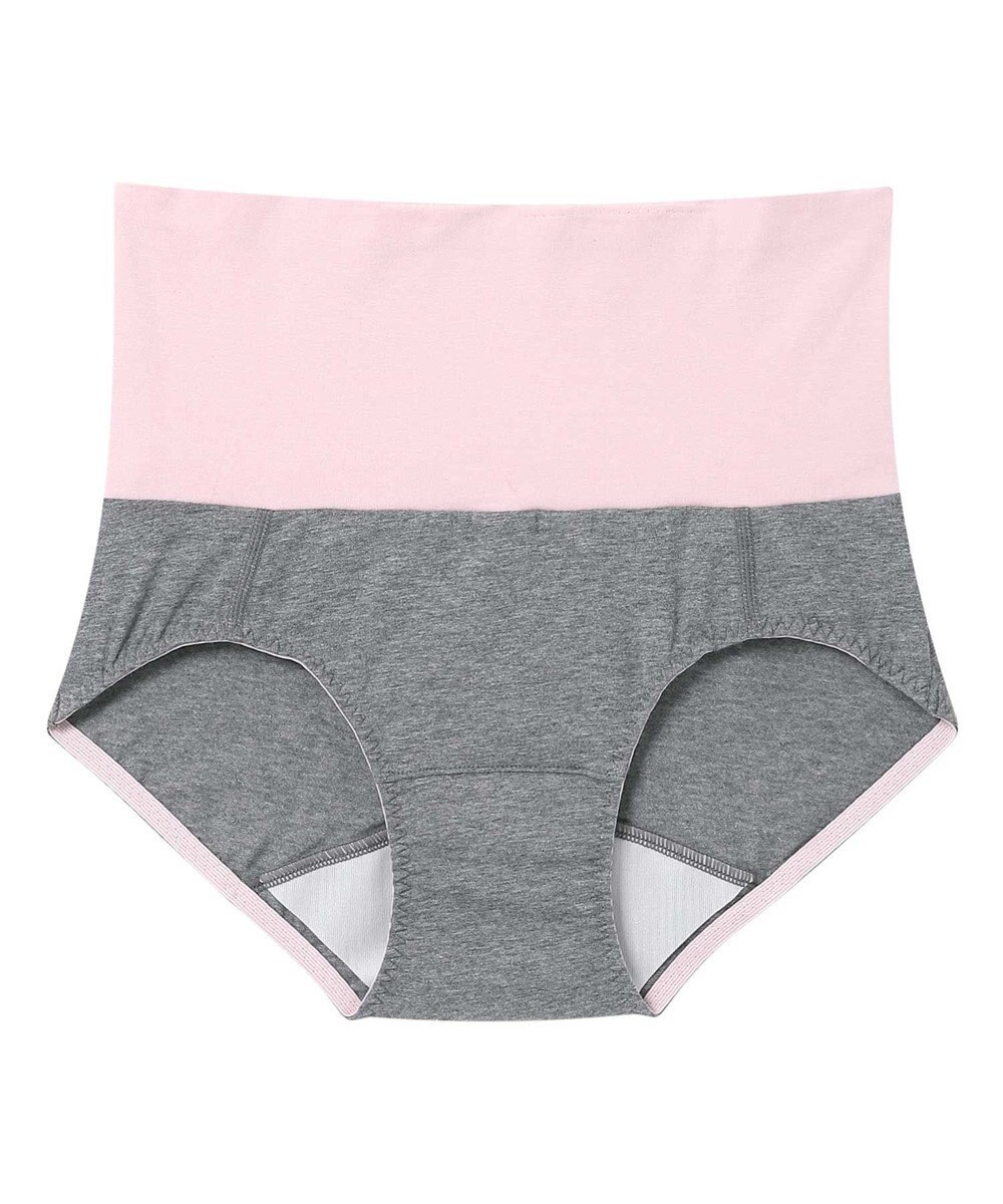 une nana cool 綿ベア天竺 カラーブロッキング サニタリーショーツ 