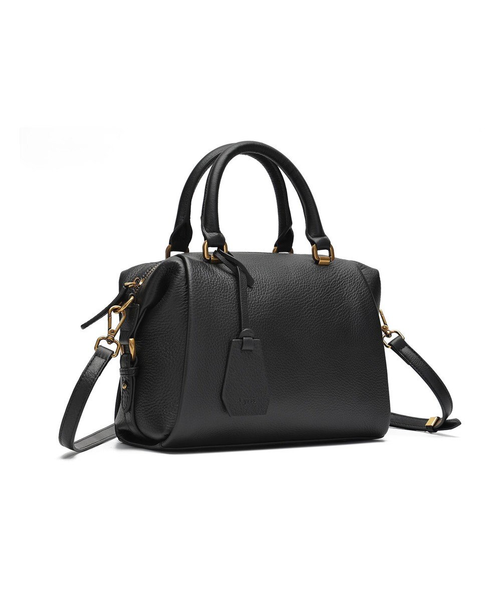 style code [Lyrss]牛革　ボストンバッグ 