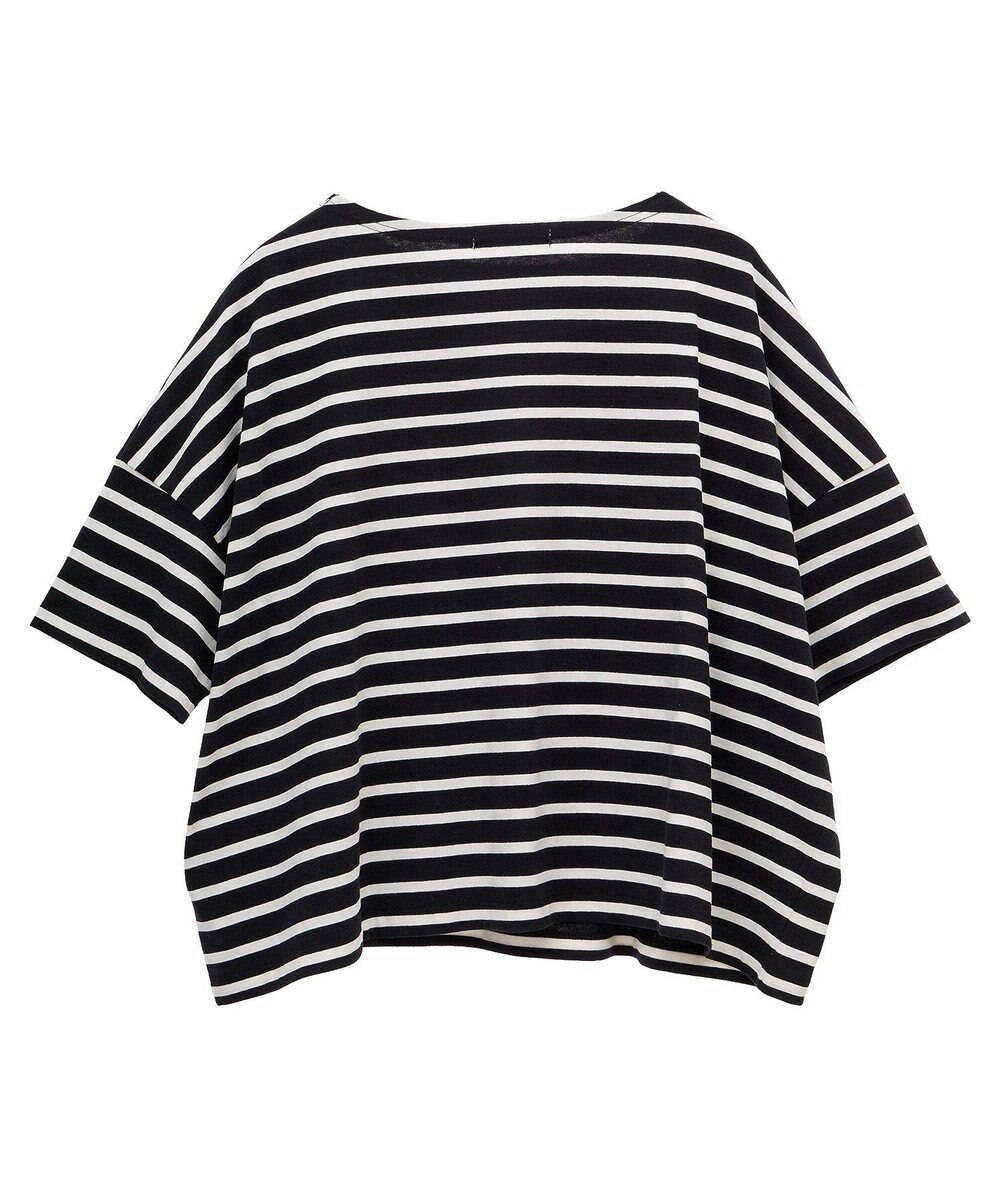 AMERICAN HOLIC バスクボーダー半袖プルオーバー 