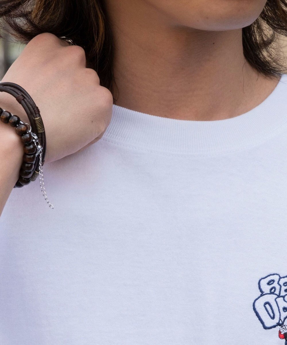 WEGO 【ユニセックス着用ITEM/SMLサイズ展開】別注BENDAVISワンポイントT（SS） 