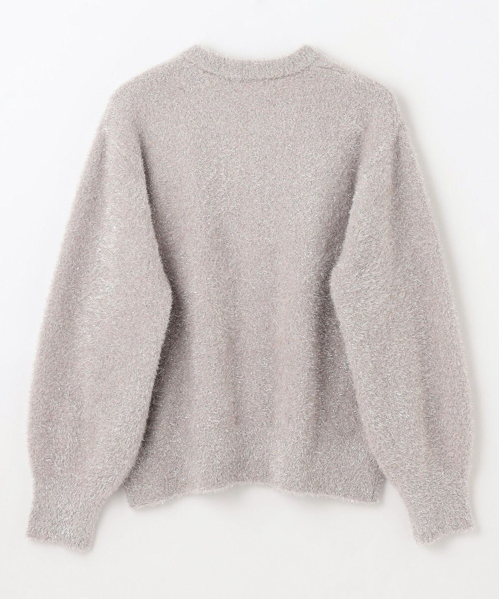 ANY シャイニーニットカーディガン 