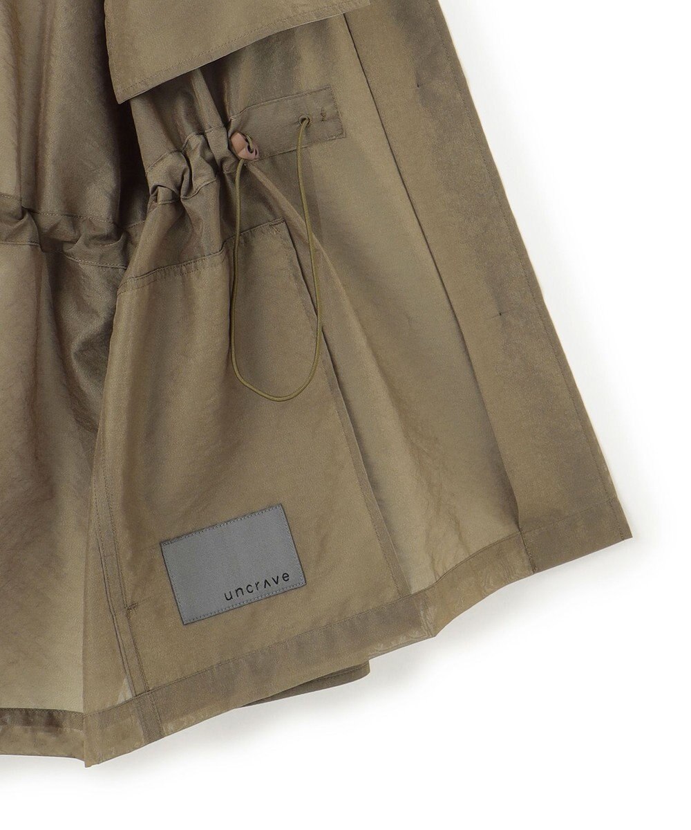 uncrave シアーオーガンジー ミリタリーブルゾン 