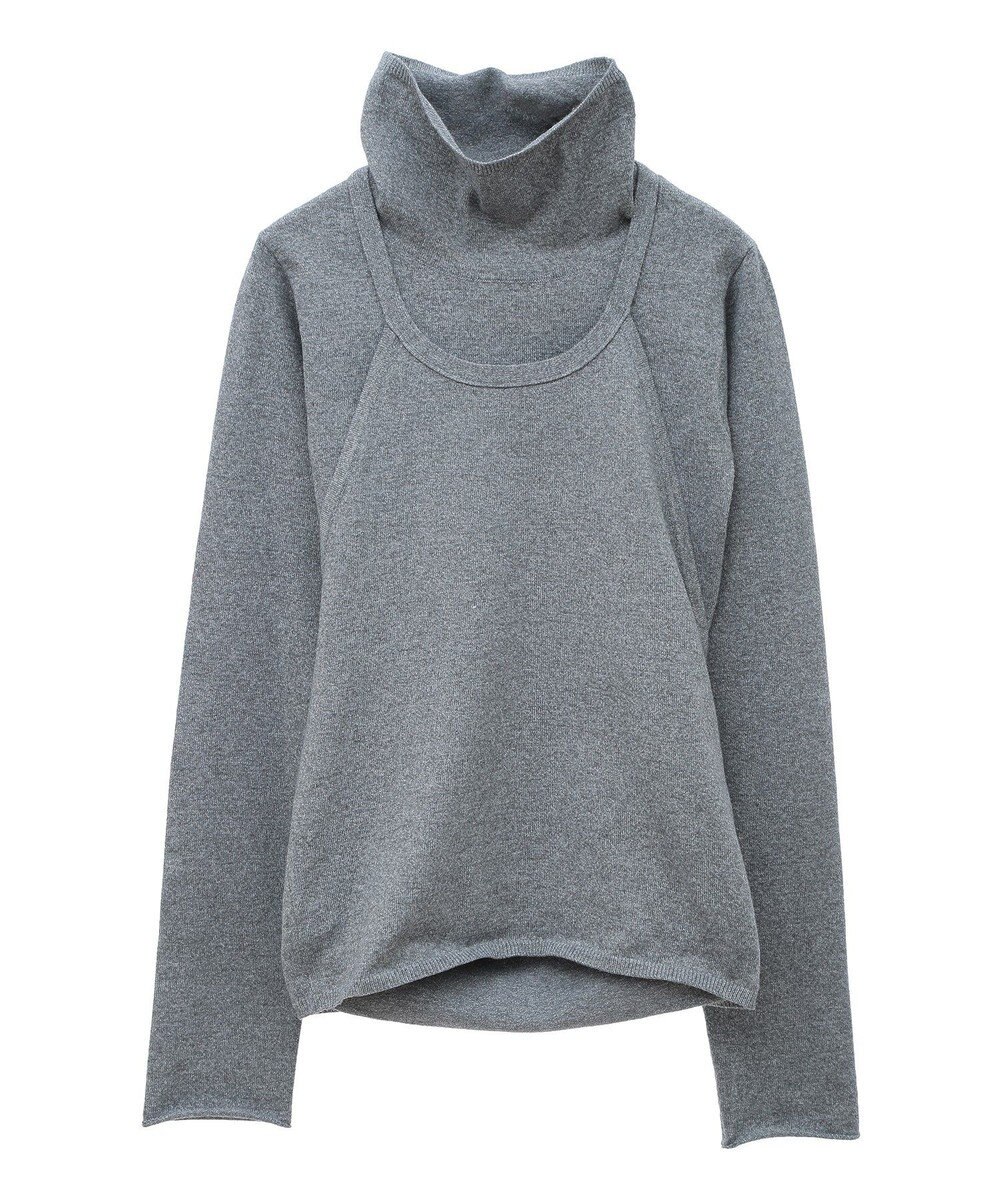 Green Parks ハイネックニット＋カシュクールニット 