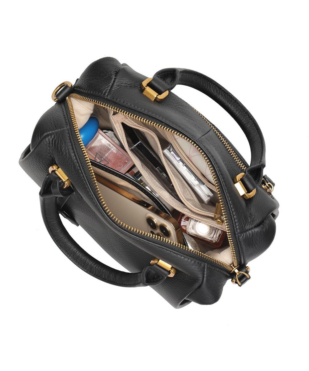 style code [Lyrss]牛革　ボストンバッグ 