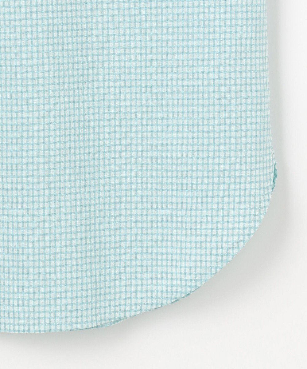 J.PRESS LADIES L 【洗える】SHEER ギンガム シャツ ブラウス 