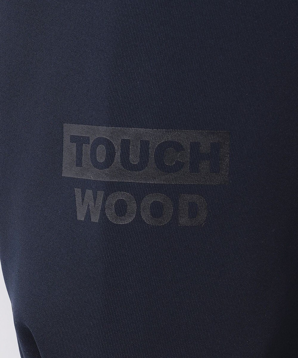 PW CIRCULUS 【MEN】【撥水/防風/ストレッチ】ロゴプリント ジップアップ フーデッド ブルゾン 