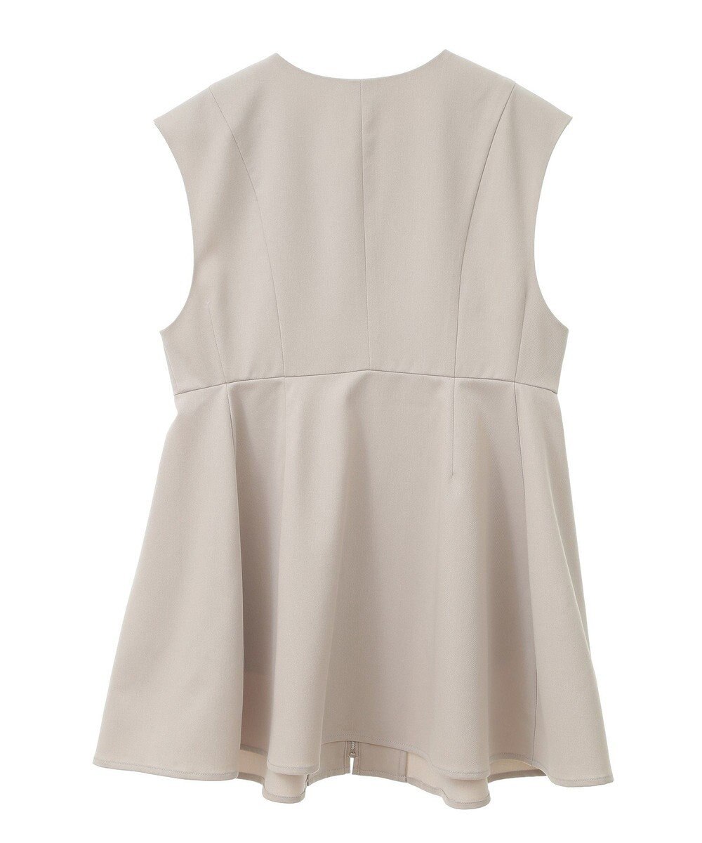 earth music&ecology ペプラムジップジレ 