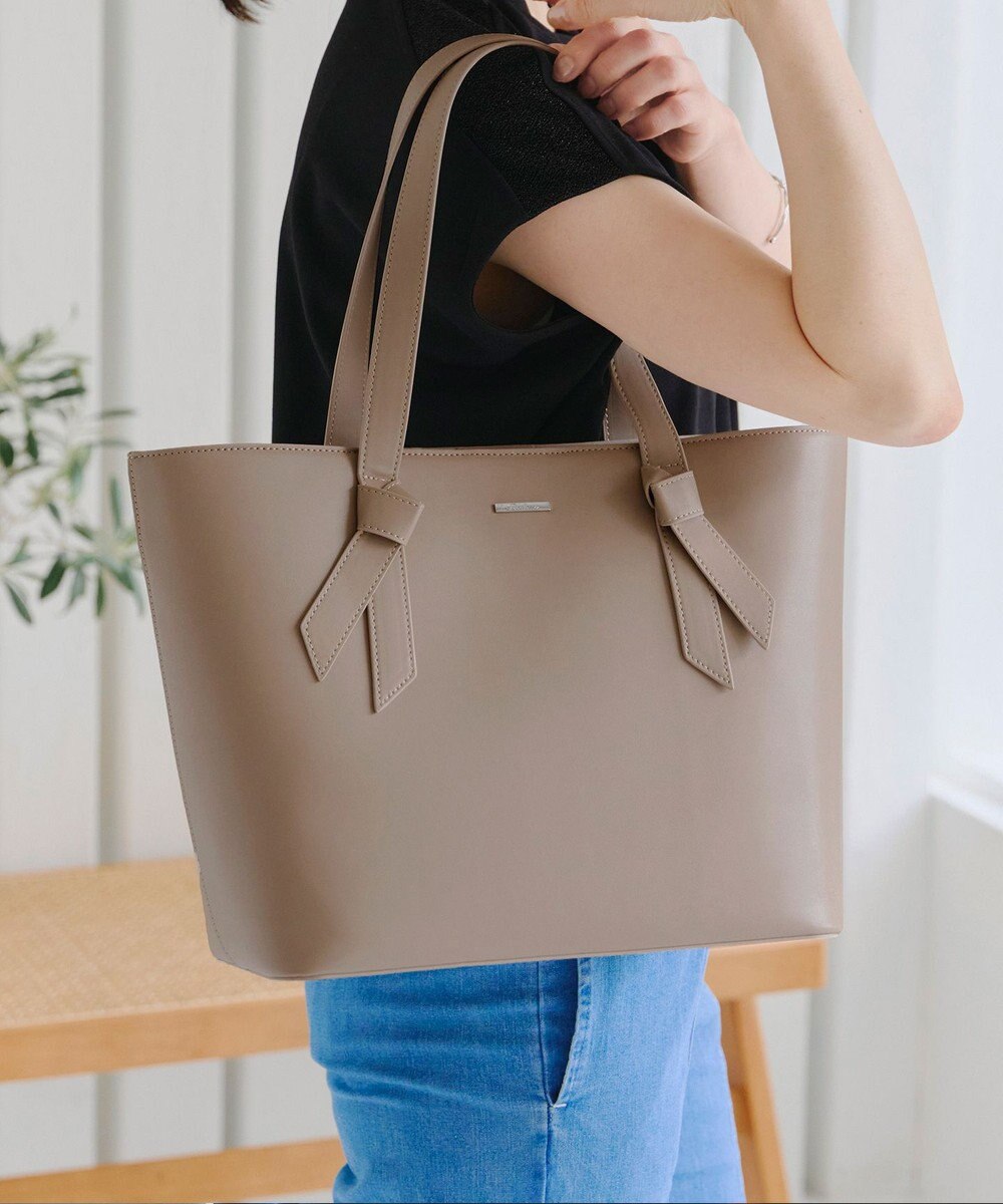 Tiaclasse 【安田美沙子さん　小倉優子さん着用】リボンデザイン通勤バッグ 