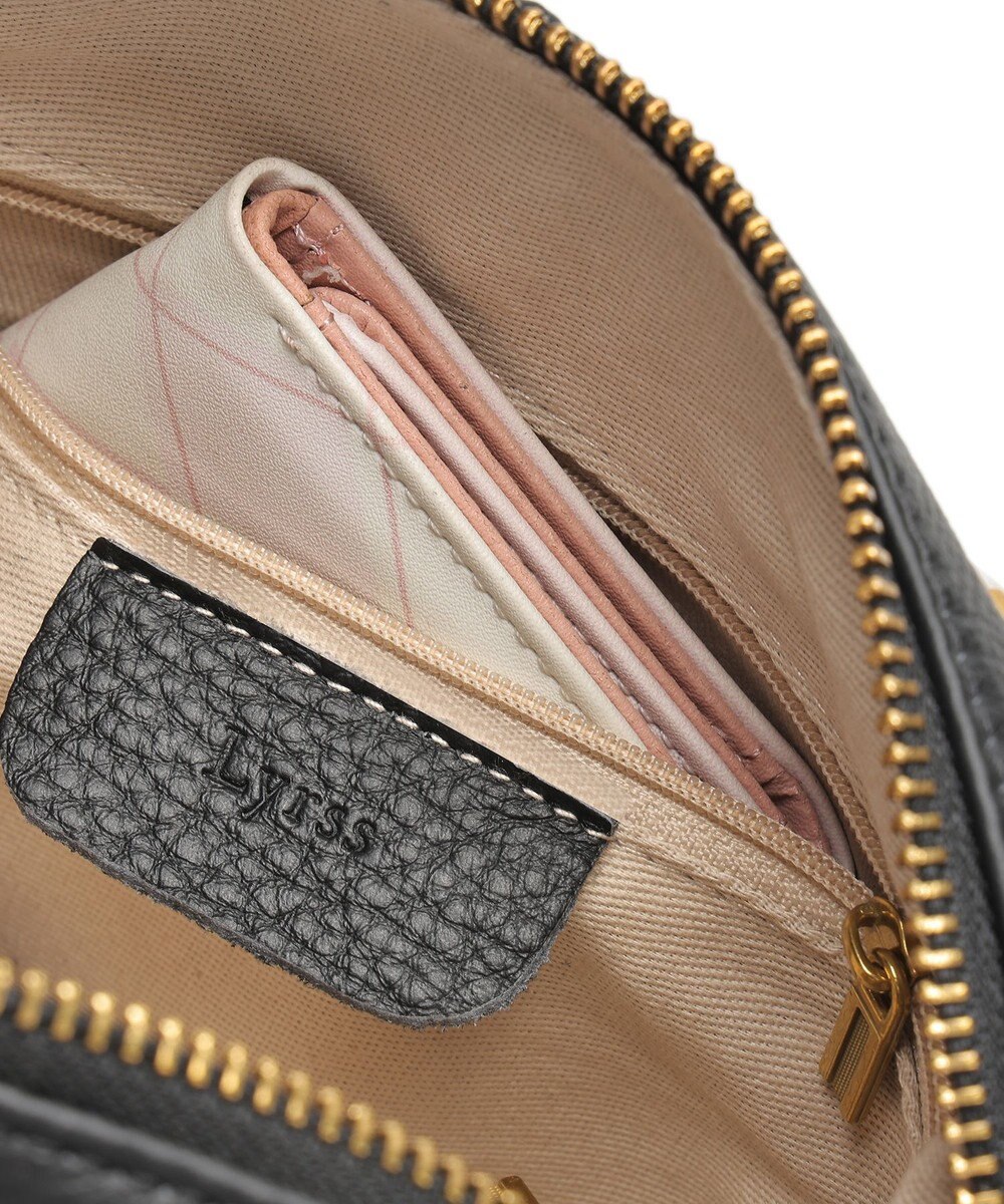 style code [Lyrss]牛革　ボストンバッグ 