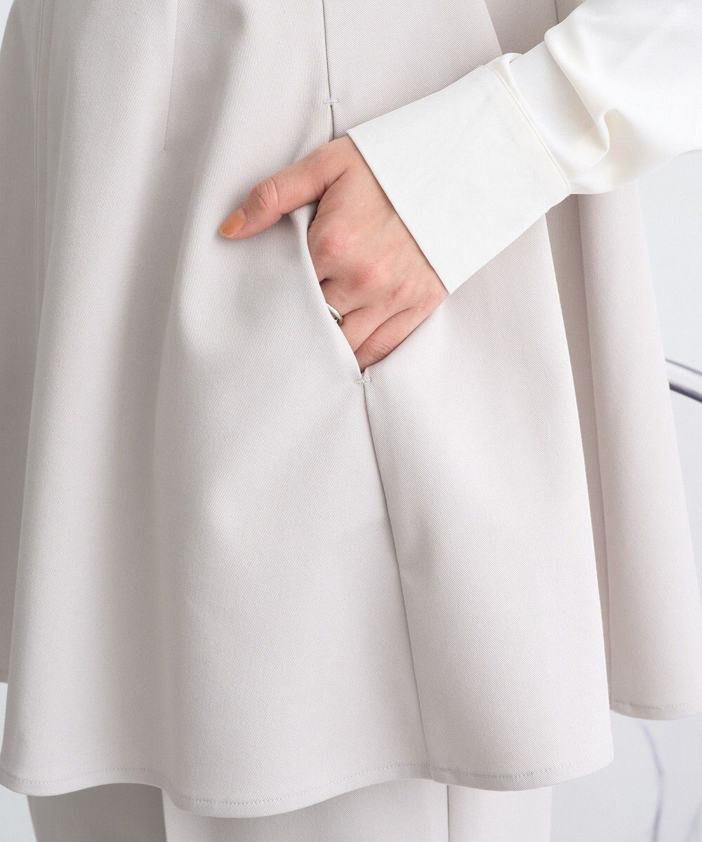 earth music&ecology ペプラムジップジレ 