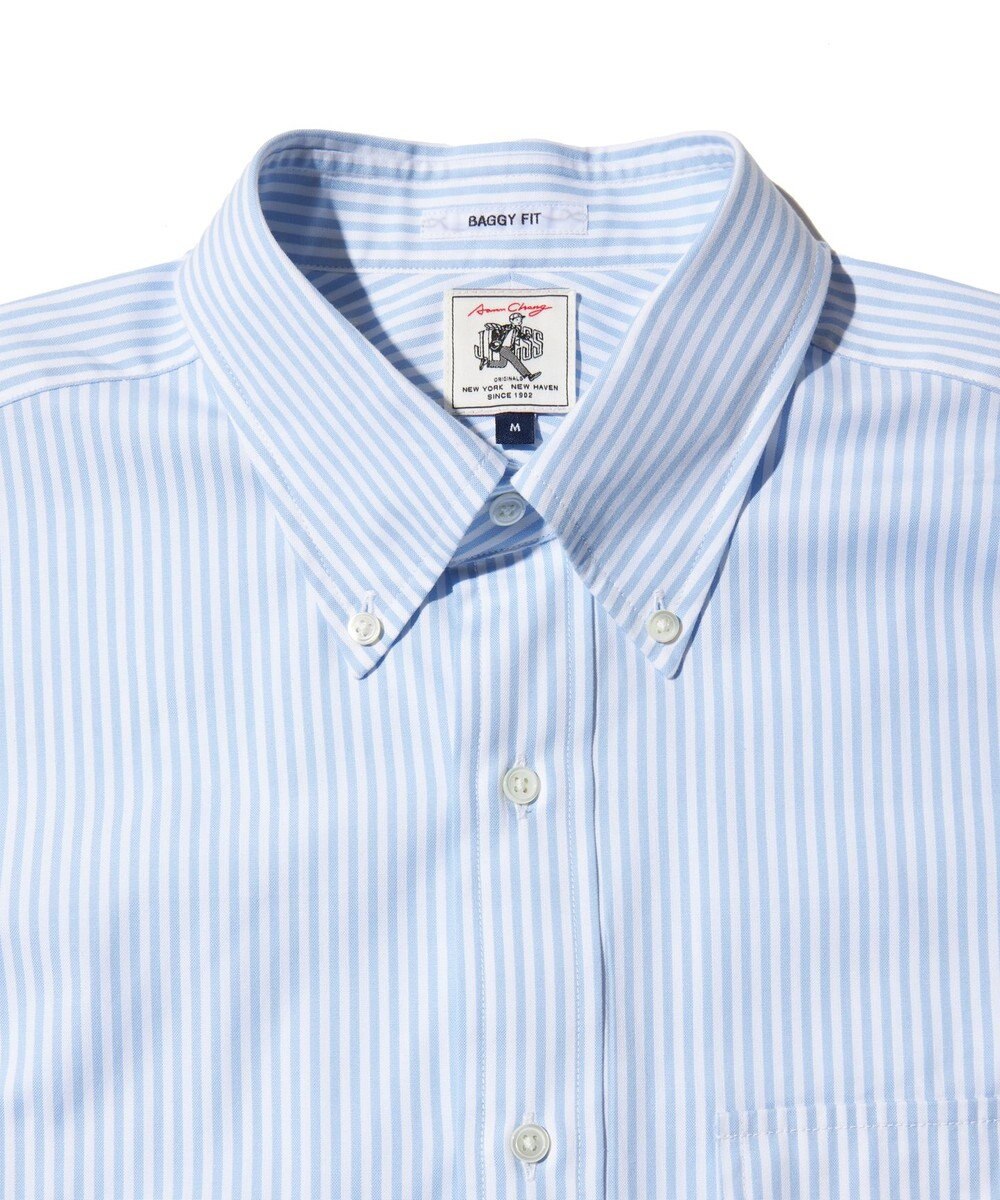 J.PRESS MEN 【AaronChang】【UNISEX】バギーフィット オックスフォードシャツ/B.D 