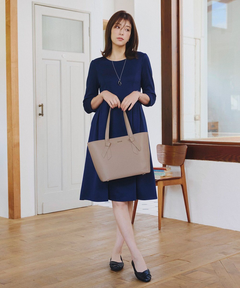 Tiaclasse 【安田美沙子さん　小倉優子さん着用】リボンデザイン通勤バッグ 