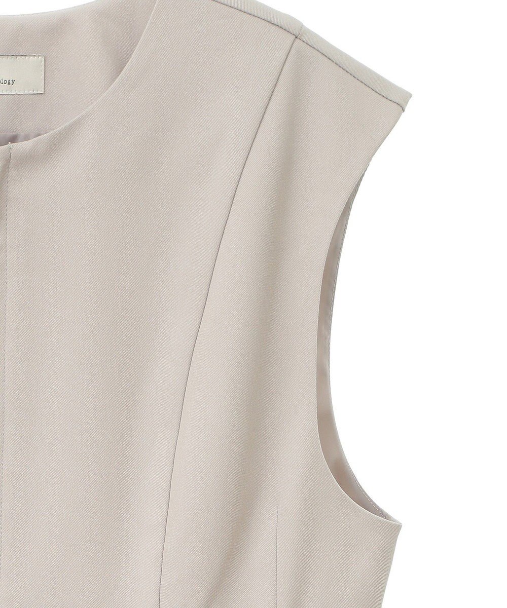 earth music&ecology ペプラムジップジレ 