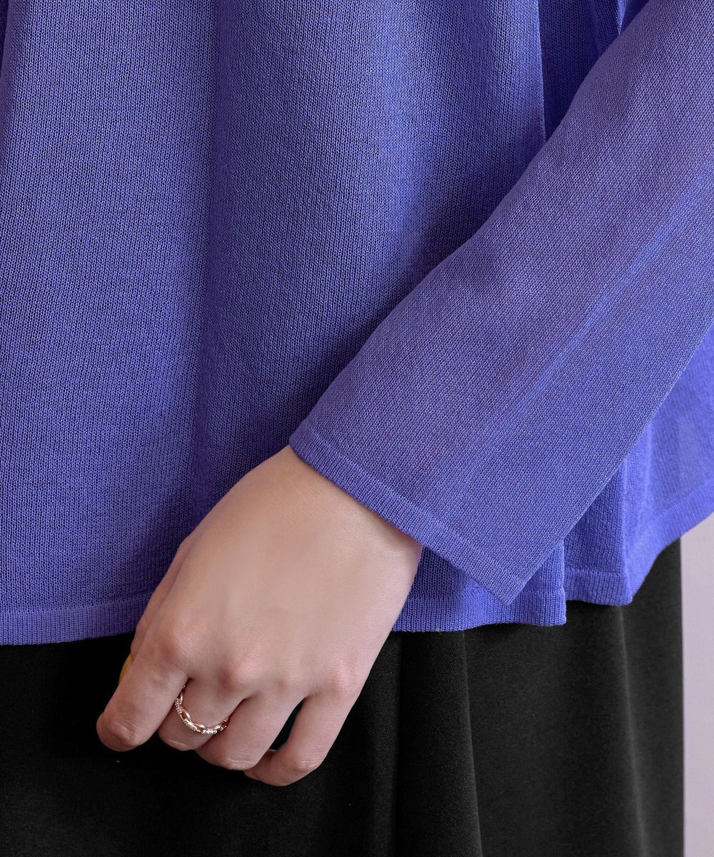 Tiaclasse L 【洗える】ドレープカーディガン 