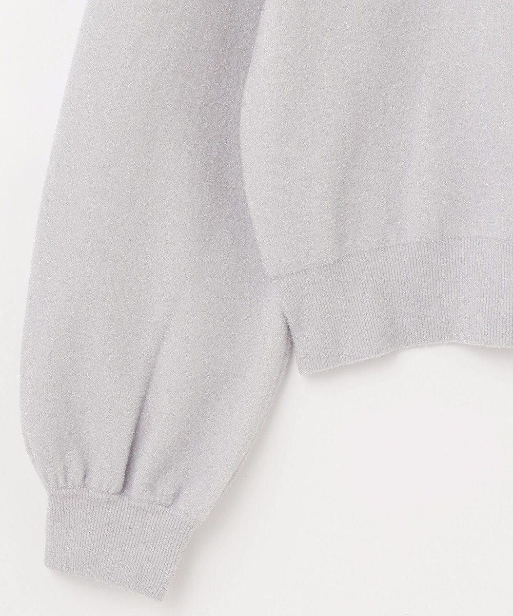 GRACE CONTINENTAL ラメニットパーカー 