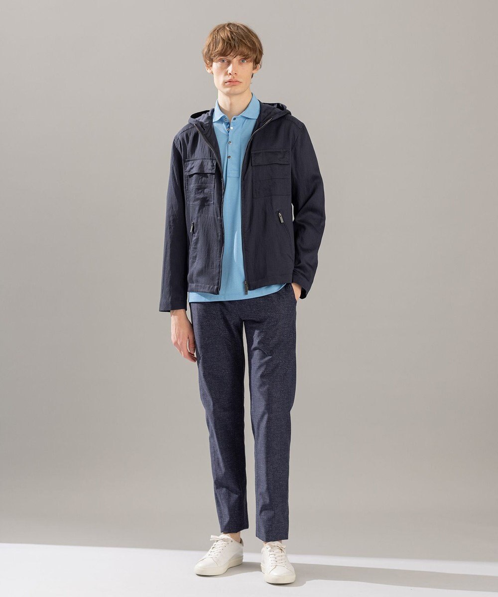 JOSEPH HOMME ストレッチマイヤー　フードブルゾン 