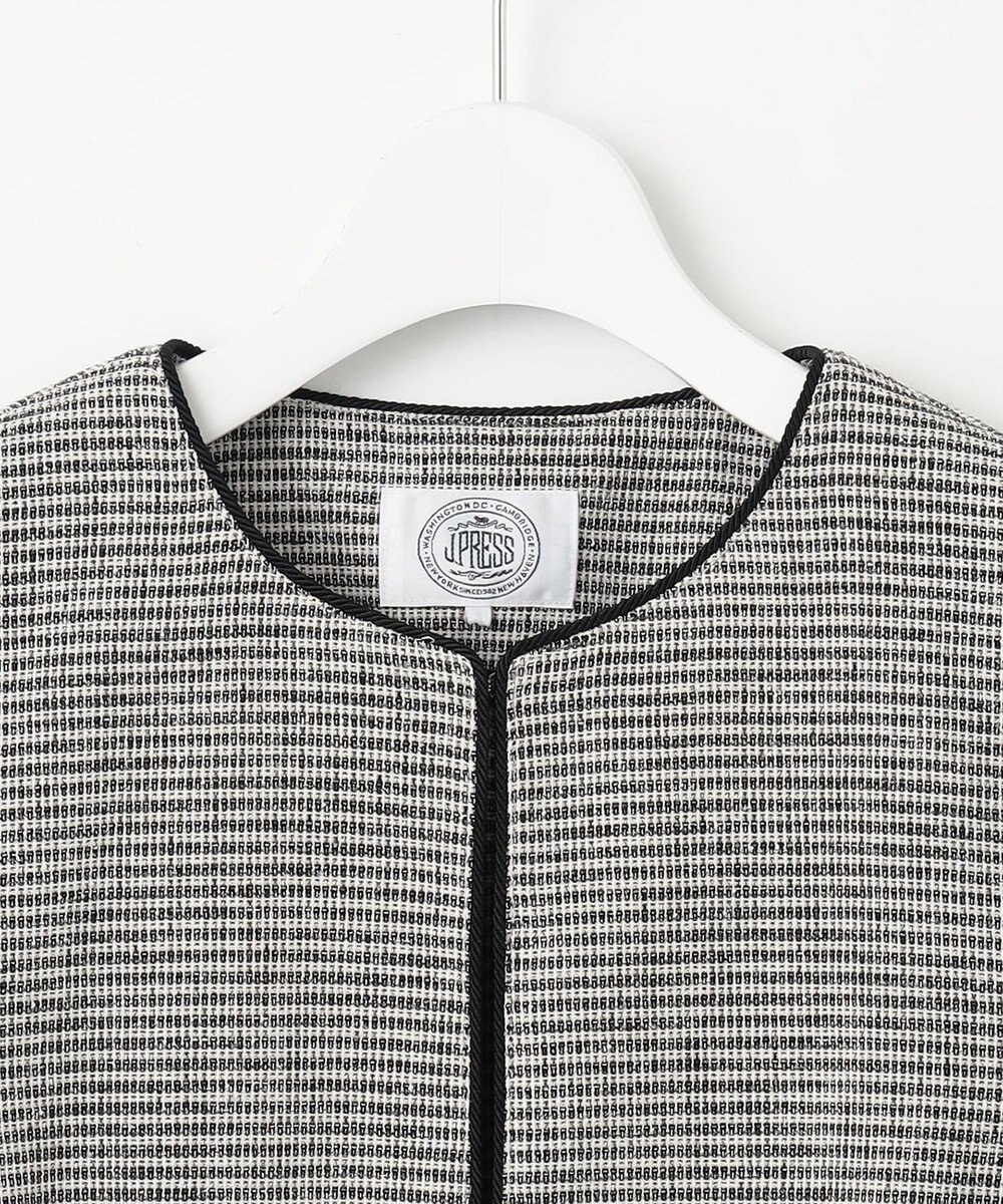 J.PRESS LADIES 【洗える】Calameraリングメッシュ ジャケット 