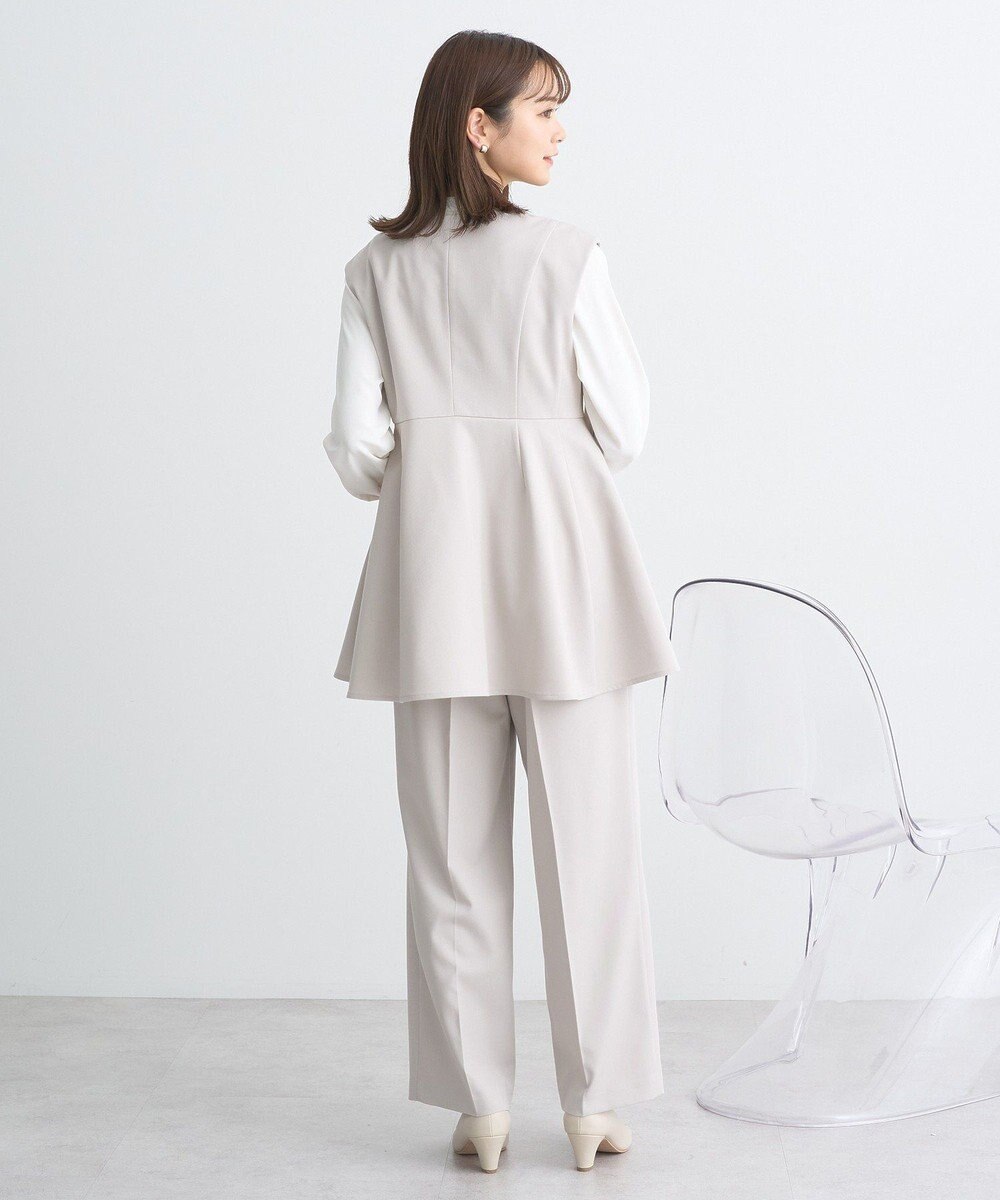 earth music&ecology ペプラムジップジレ 