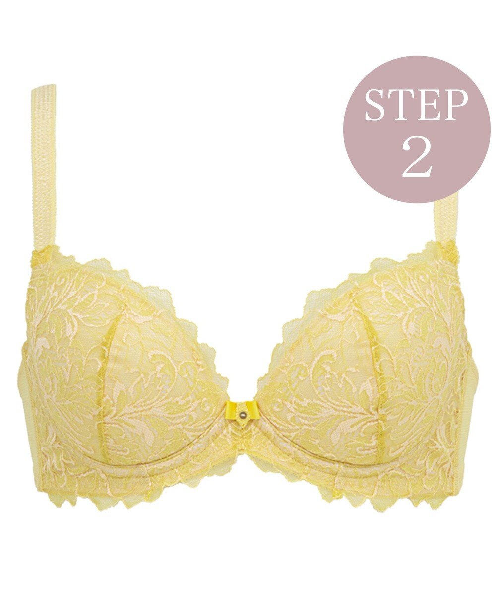 BRADELIS New York 【BRADELIS New York】ナオミステップ2ブラ23S2 バストを寄せて丸い女性らしい谷間をつくる補正ブラ 