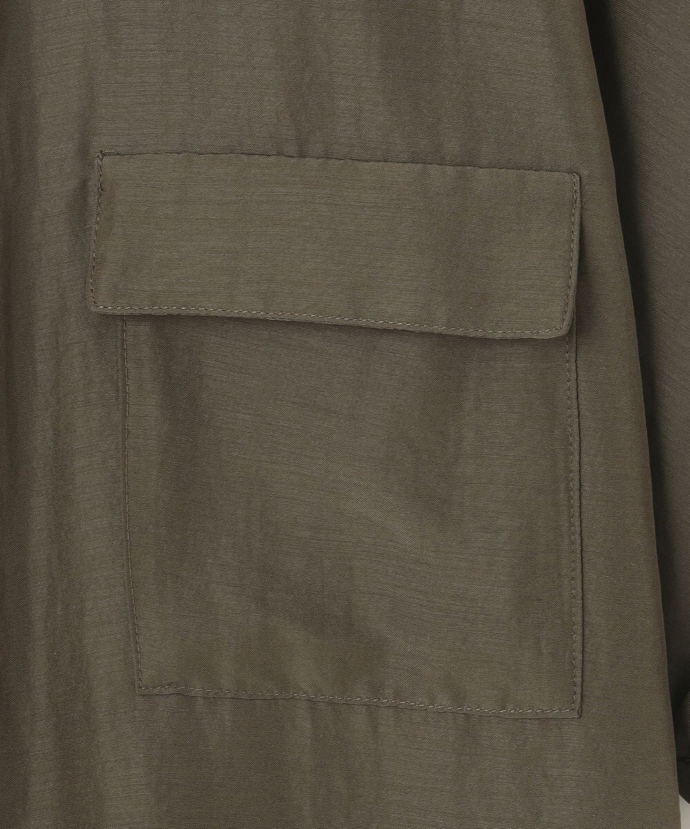 SHARE PARK LADIES 【洗える】ドルマンスリーブサテンシャツ 