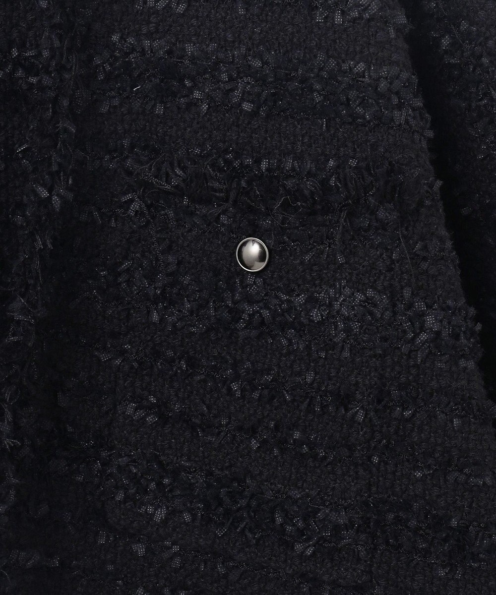 ICB 【洗える】 スラリットテープ カーディガンジャケット 