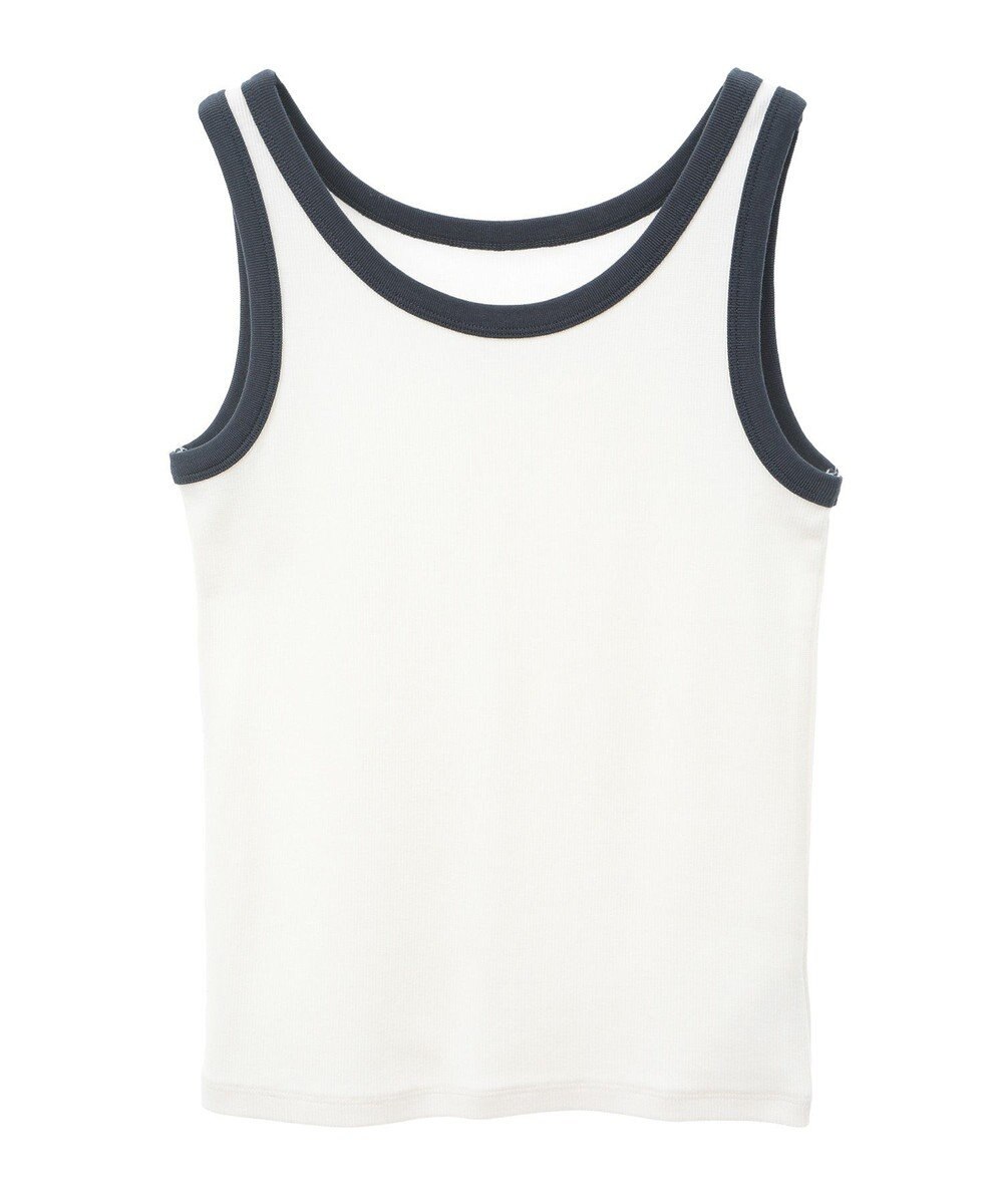 AMERICAN HOLIC バイカラーテレコタンクトップ 