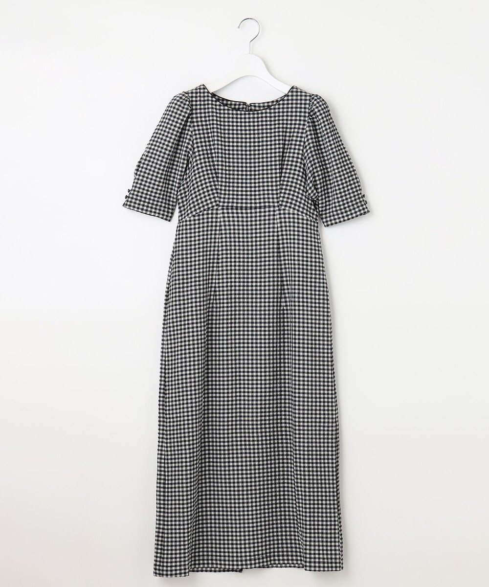 洗える ギンガムチェックストレート ワンピース Feroux ファッション通販 公式通販 オンワード クローゼット