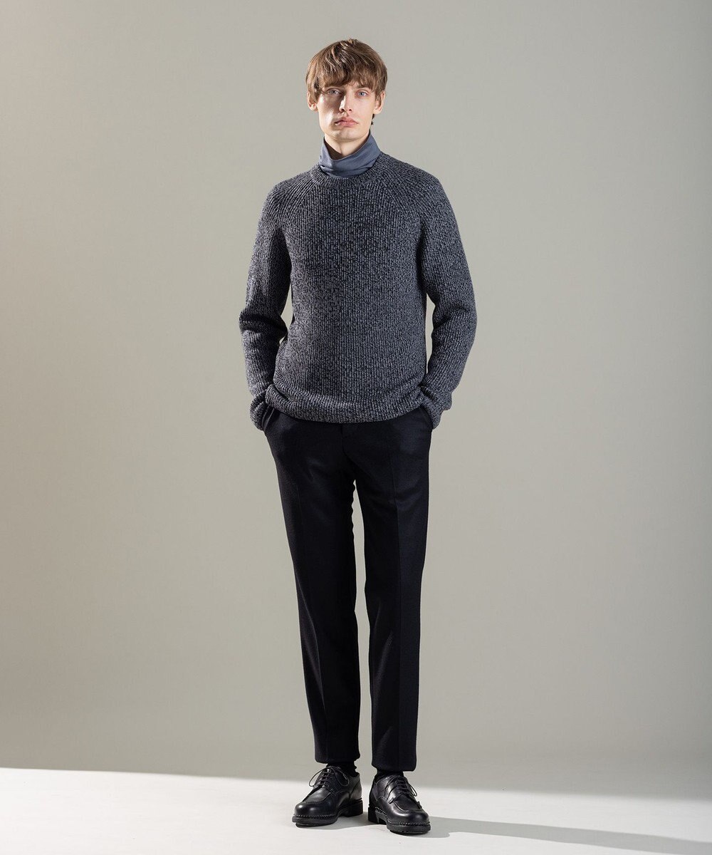 JOSEPH HOMME リッジメリノ　クルーネック 