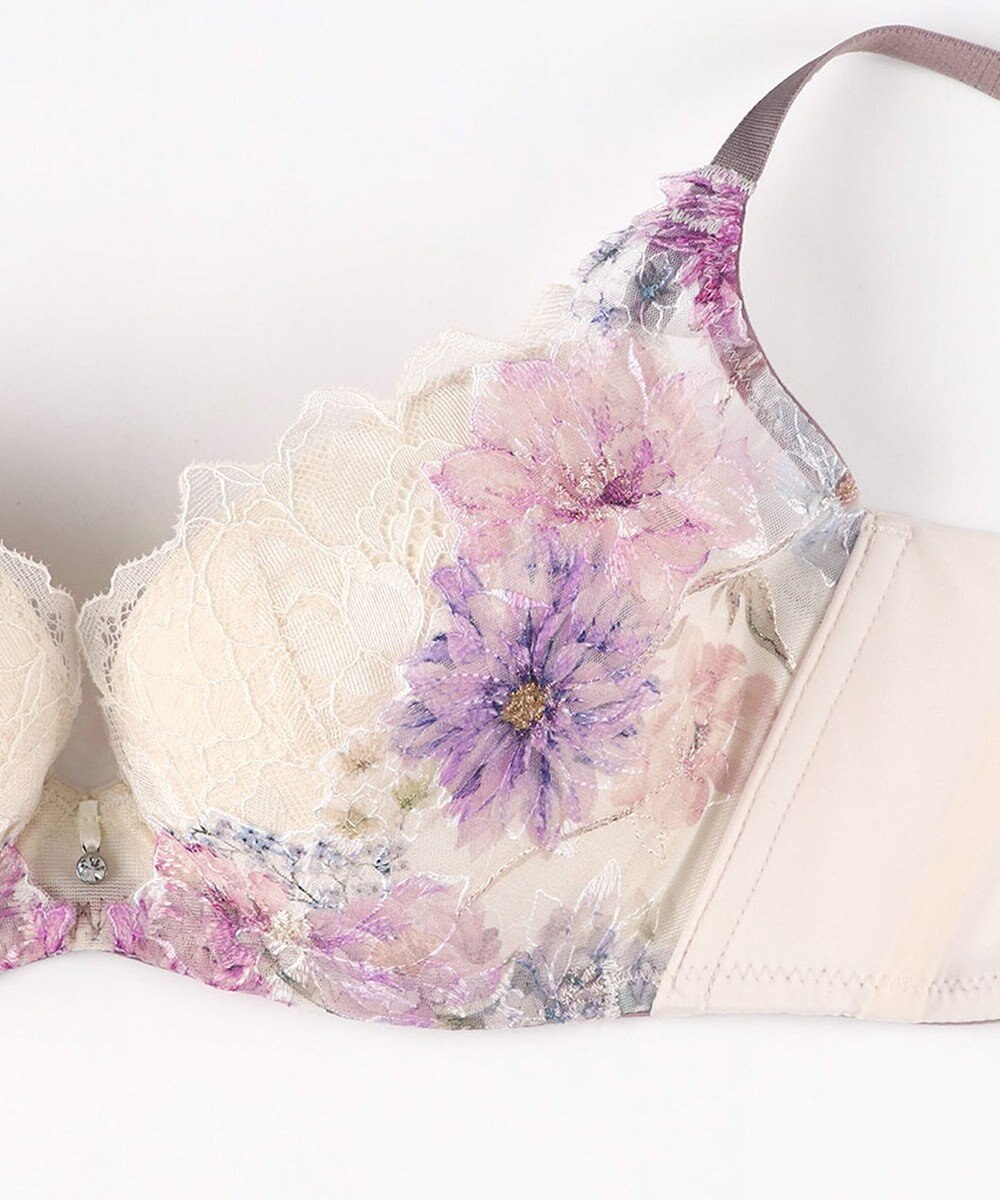 WACOAL ブラジャー 【ハグするブラ】 体温を感知してカラダになじむ 谷間メイク 脇高設計 レディース BXB478 /ワコール 