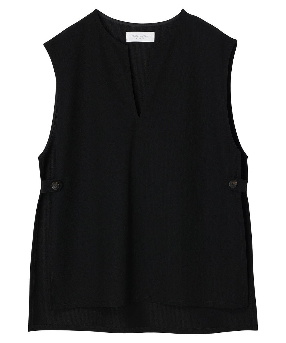 Green Parks キーネックカットベスト 