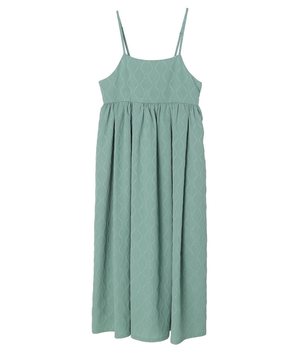 Green Parks ・ＥＬＥＮＣＡＲＥ　ＤＵＥ　ジャカードキャミワンピ 