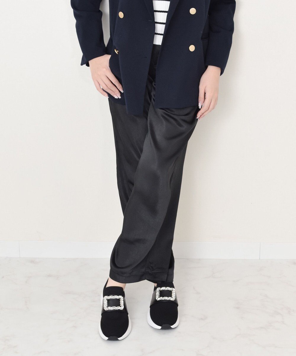 Bridget Birkin 【Bridget Birkin】ビジューバックルニットスニーカー 