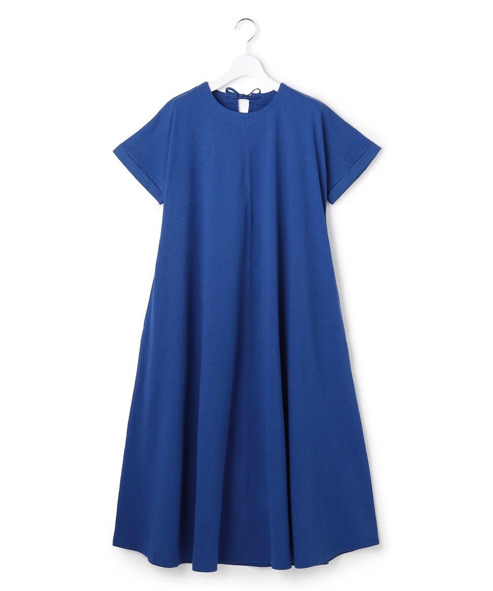 J.PRESS YORK STREET 【WOMEN】キャップスリーブAラインワンピース 