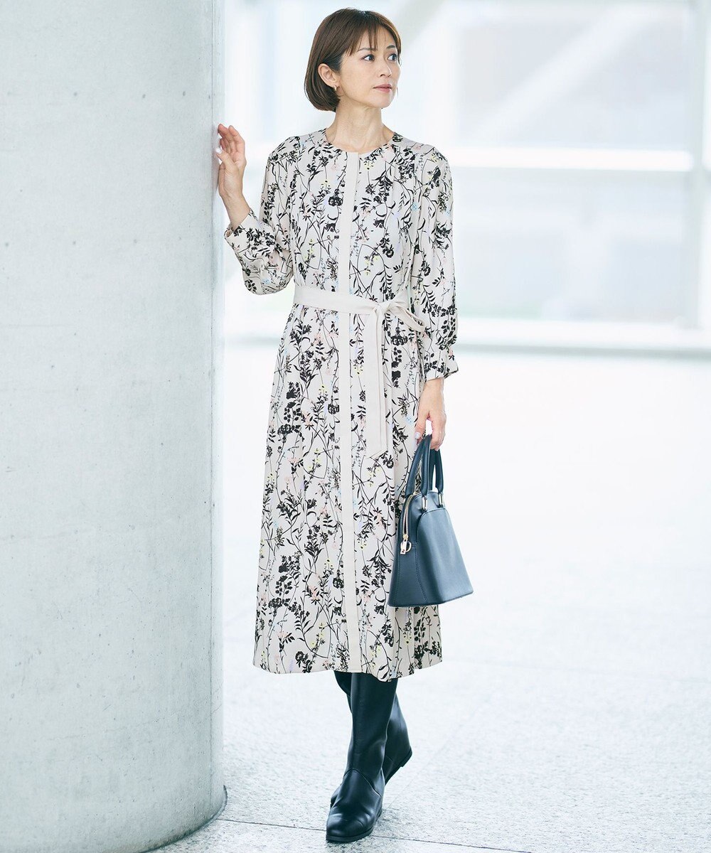 自由区 【SHIHOさん着用】ストレートインヒールロング ブーツ 