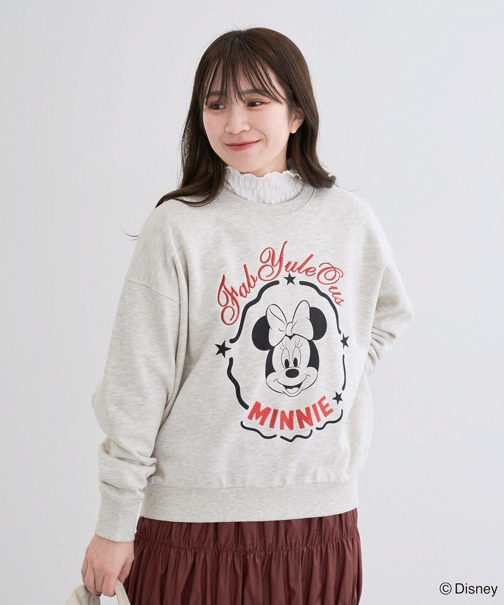 Green Parks ミッキー＆フレンズ／刺繍裏毛プルオーバー 