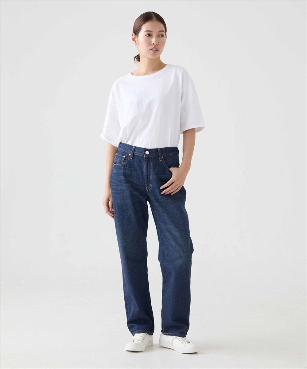 caqu FS rollup boy`s Ⅲ 定番ボーイフィットデニム 