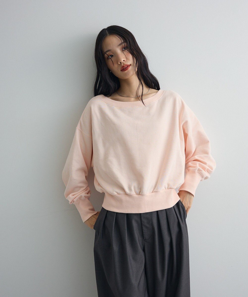 Green Parks オフショルスウェット 