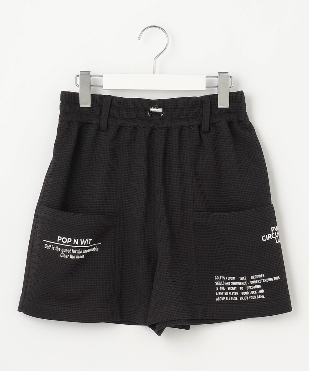 PW CIRCULUS 【WOMEN】ワッフルショーツ ゴルフウェア レディース 