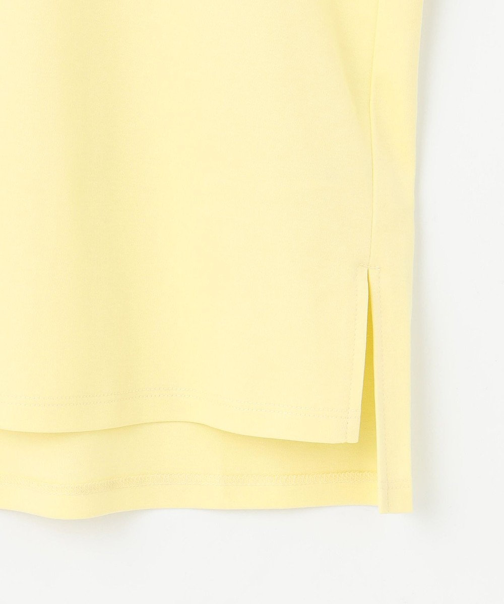 ANY SIS S 【撥水・汗ジミ防止・UVケア・洗える】スーピマスムース 袖タック Tシャツ 