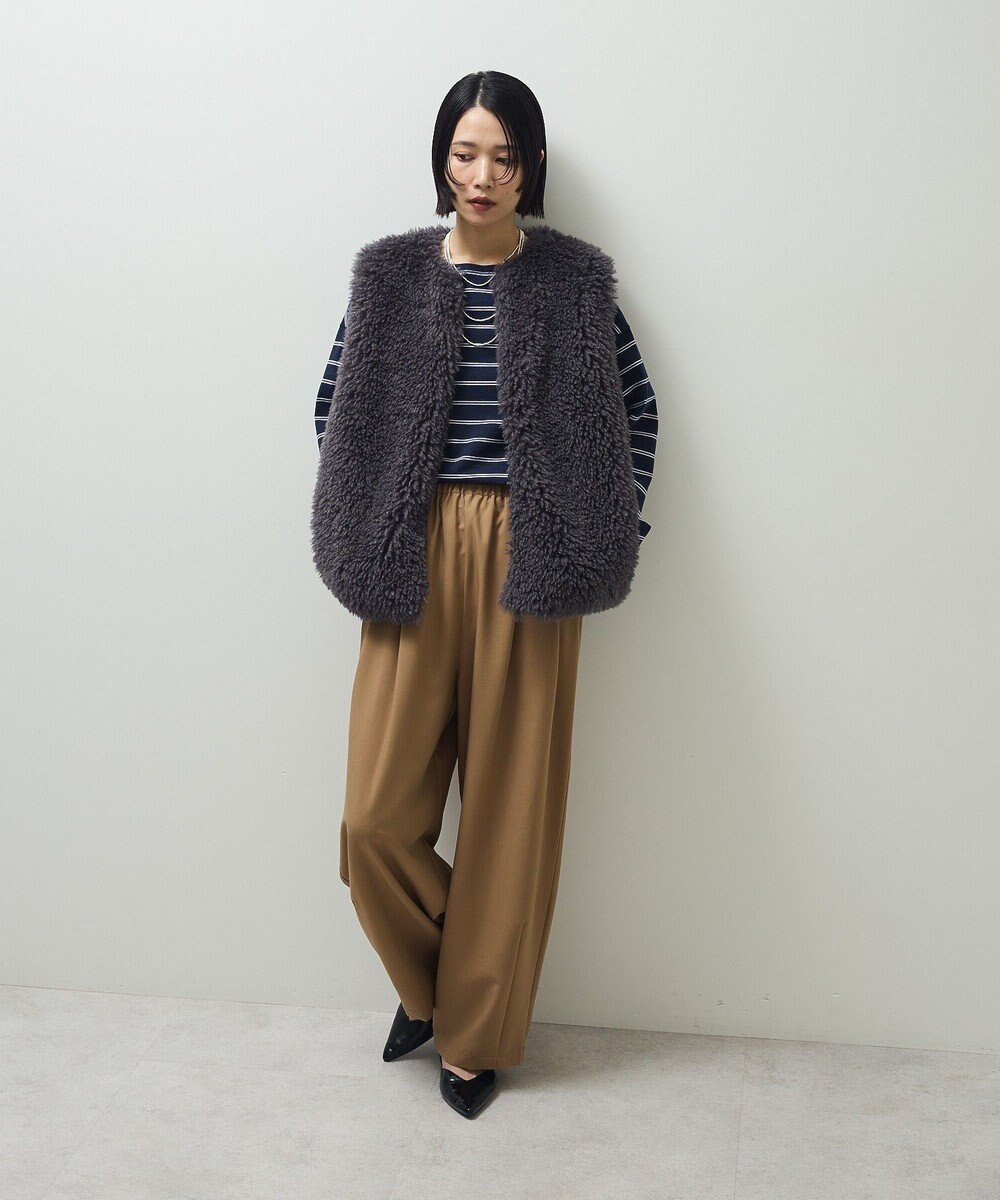 Green Parks ・ＥＬＥＮＣＡＲＥ　ＤＵＥ　ツイルタックコクーンパンツ 