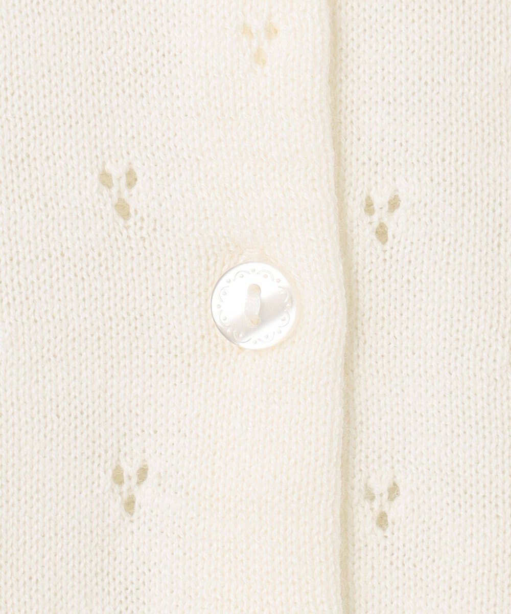 ANY KIDS アイレット ニット カーディガン 