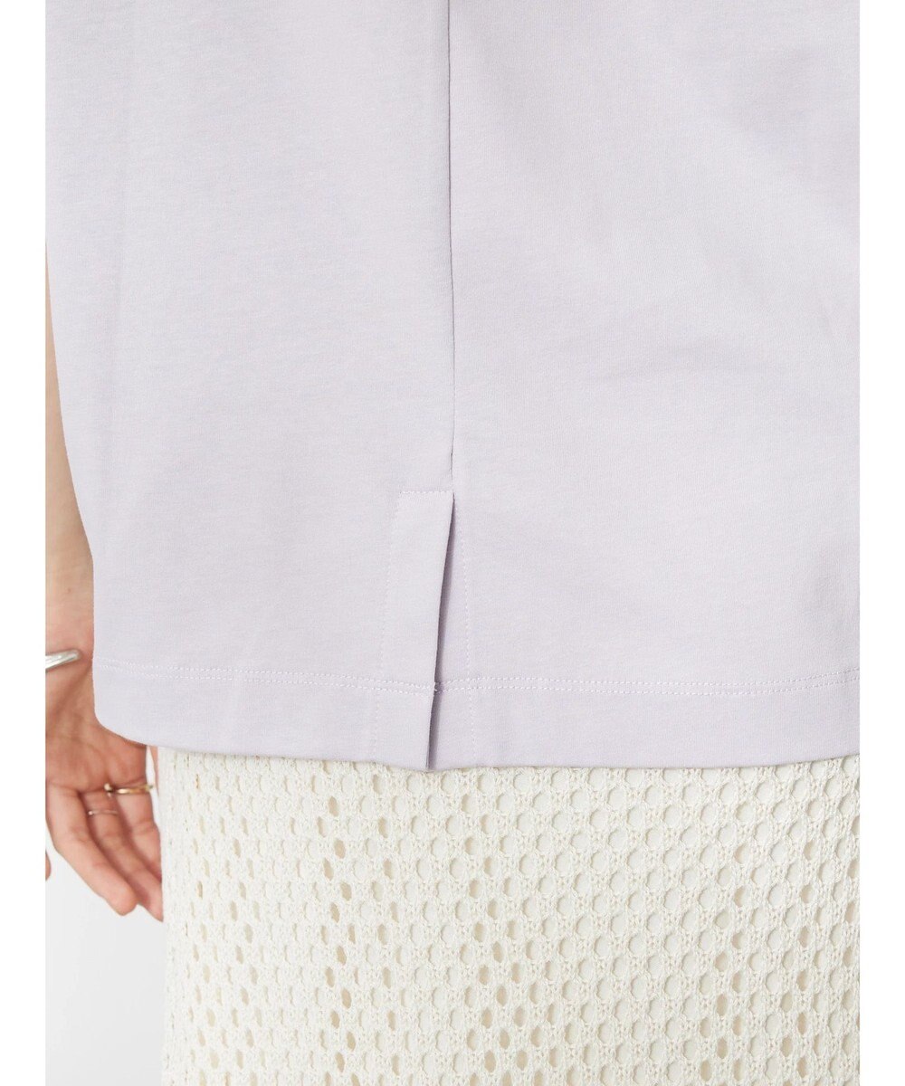 CRAFT STANDARD BOUTIQUE 接触冷感モックネックリングドットプルオーバー 